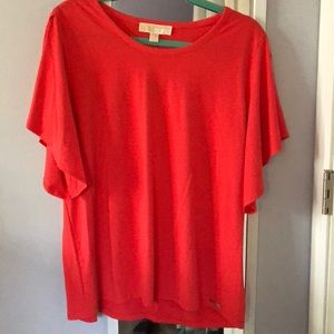 NWT Michael Kors Coral Blouse